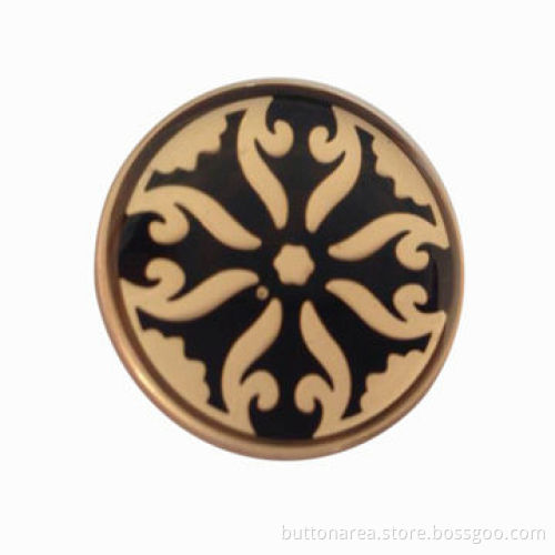 Alloy Shank Button with Epoxy